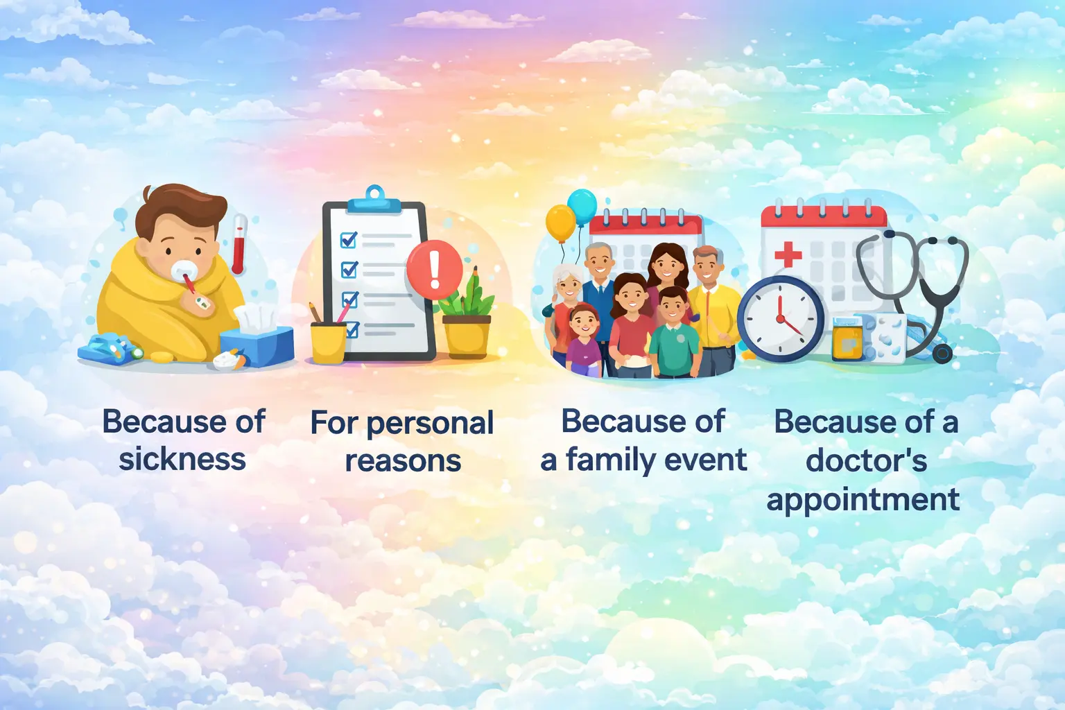 Sharing the direct reasons for Leave