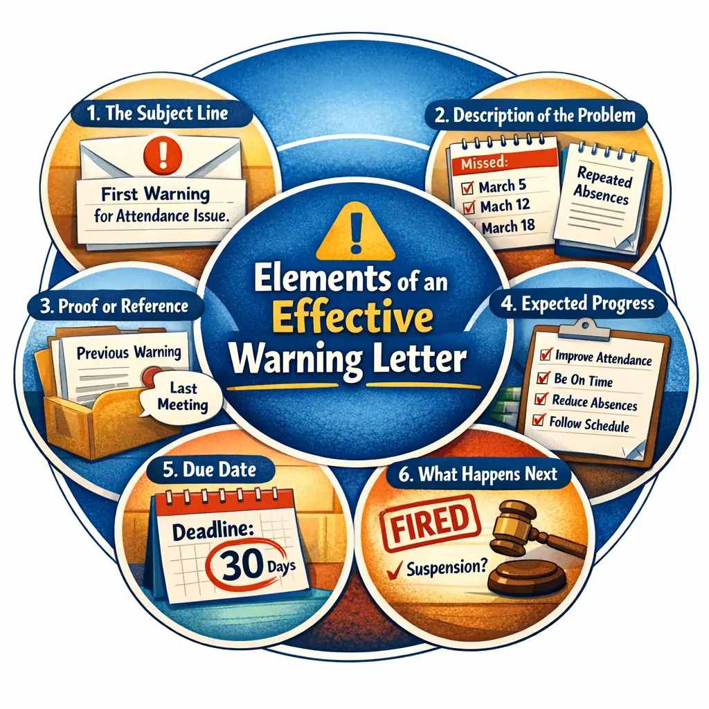 Elements of an Effective Warning Letter