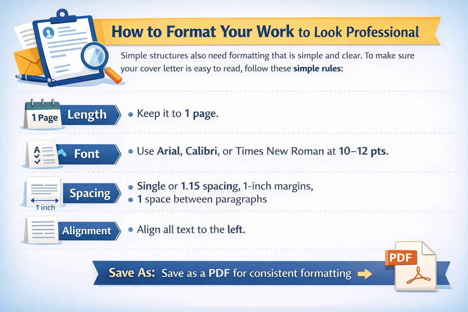 Make Your Work Look Professional