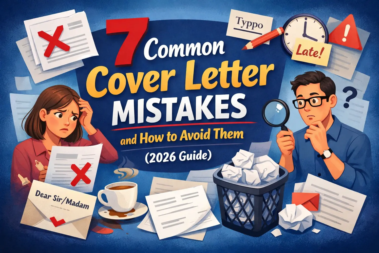 7 Common Cover Letter Mistakes and How to Avoid Them (2026 Guide)