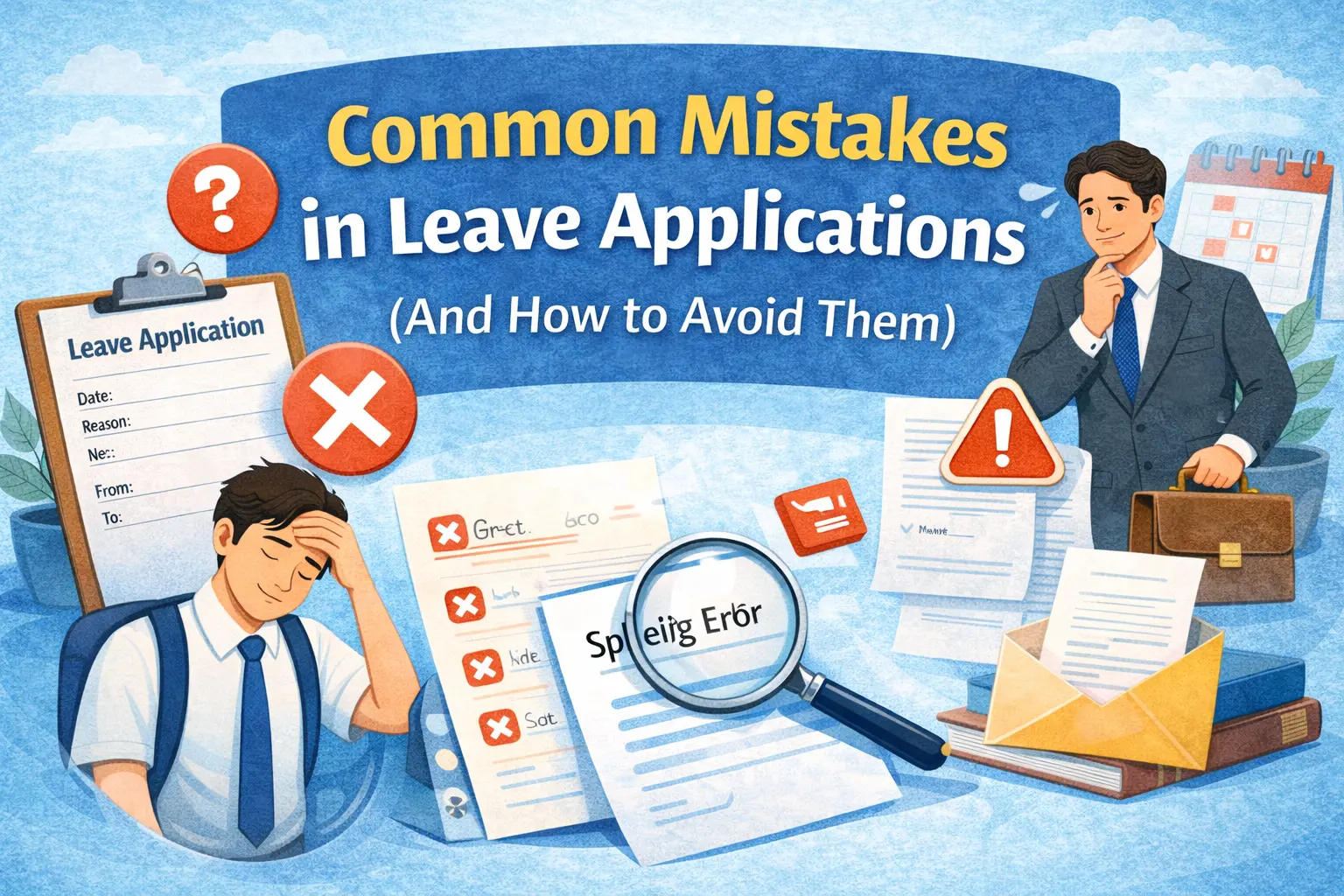 Common Mistakes in Leave Applications (And How to Avoid Them) | LetterMate Tool