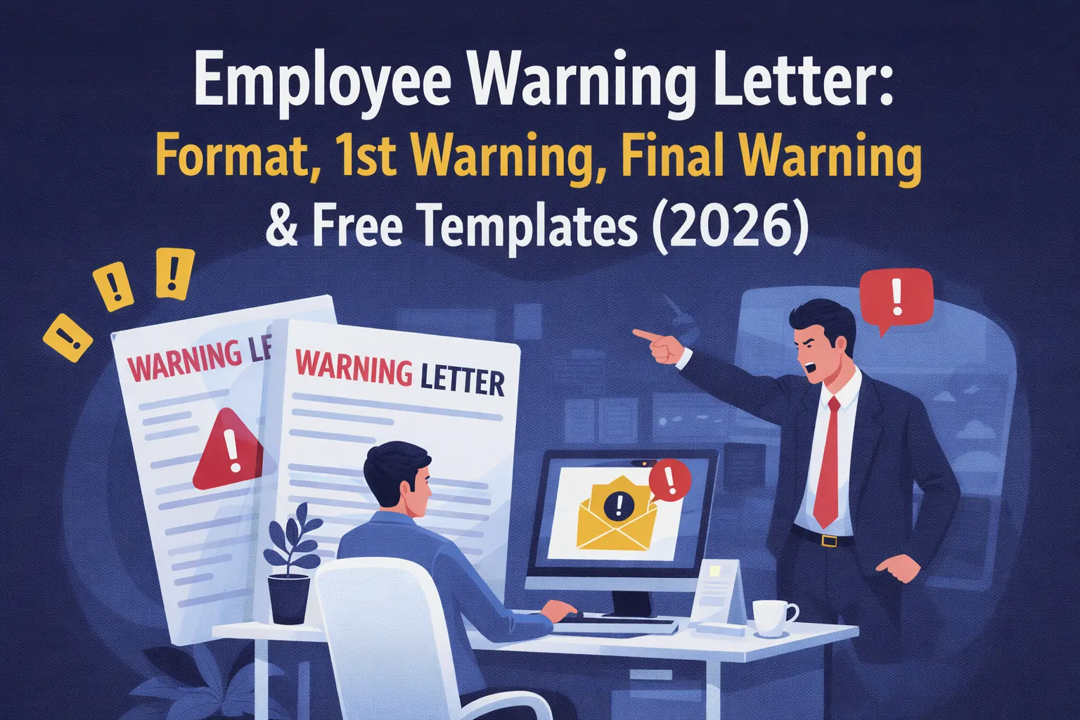 Employee Warning Letter: Format, 1st Warning, Final Warning & Free Templates (2026)