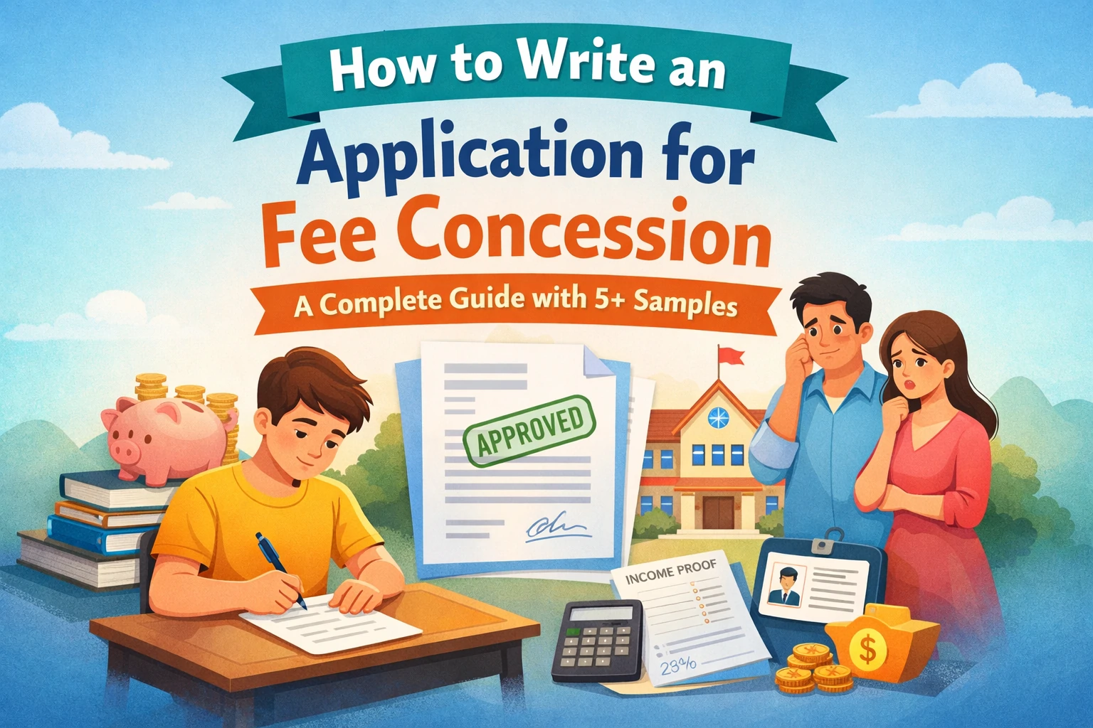 How to Write an Application for Fee Concession: A Complete Guide with 5+ Samples
