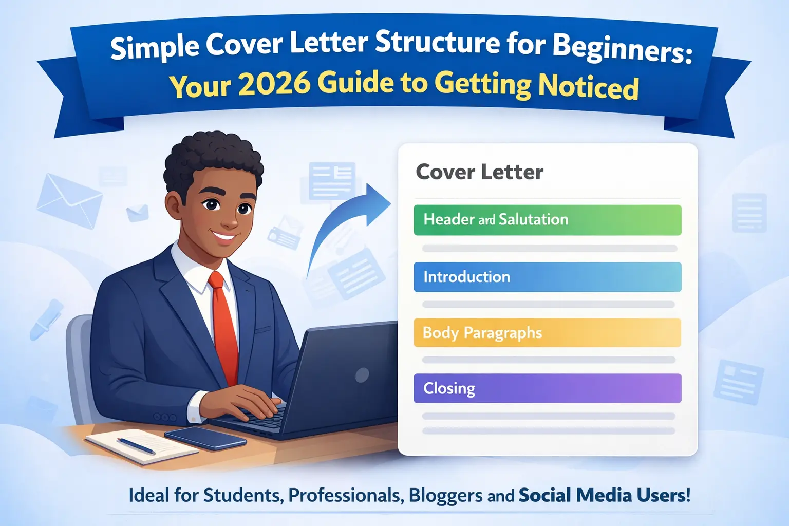 Simple Cover Letter Structure for Beginner: Your 2026 Guide to Getting Noticed