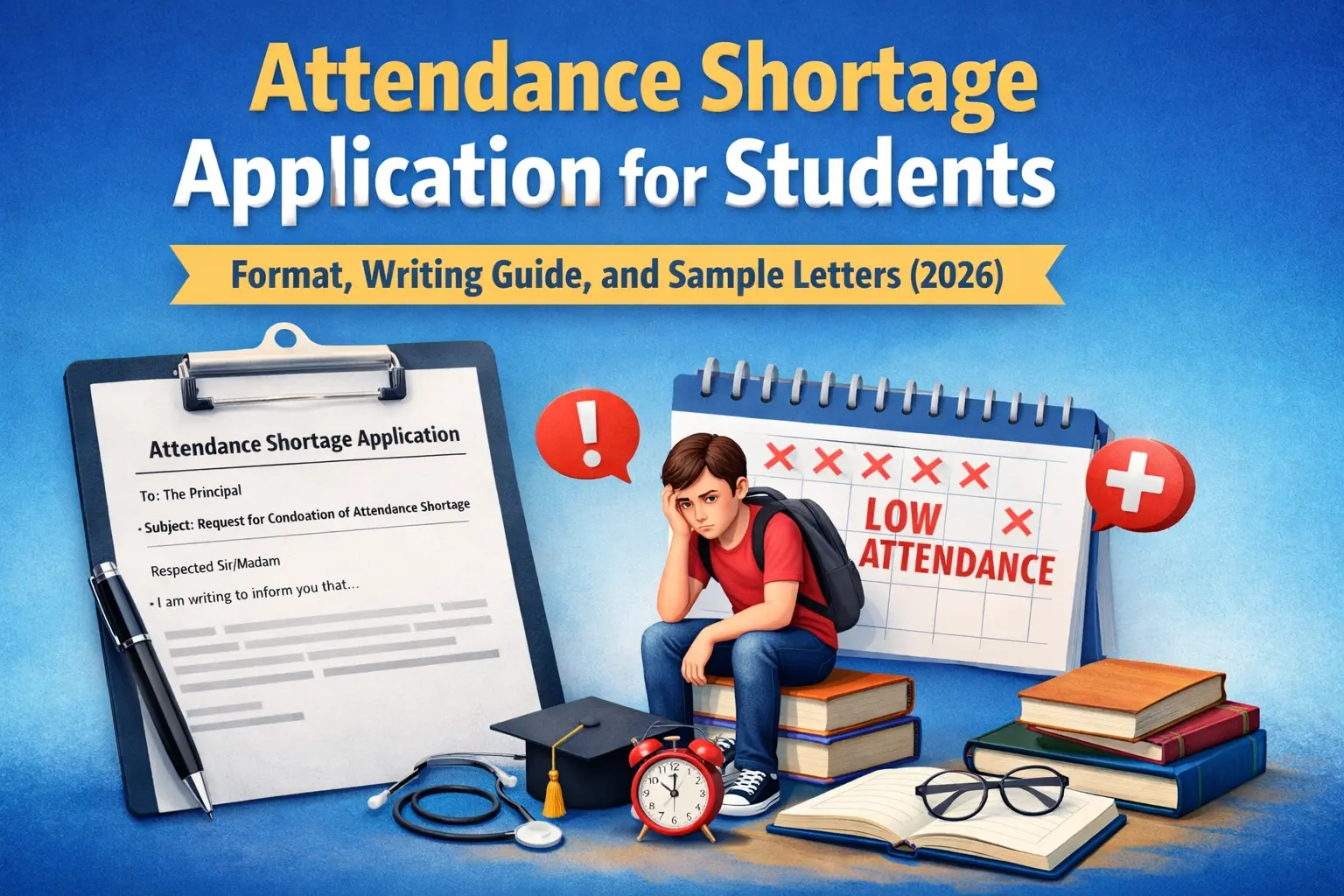 Attendance Shortage Application for Students: Format, Writing Guide, and Sample Letters (2026)